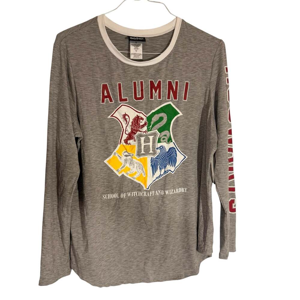 Harry Potter Hogwarts Alumni Gray Long Sleeve sku#66